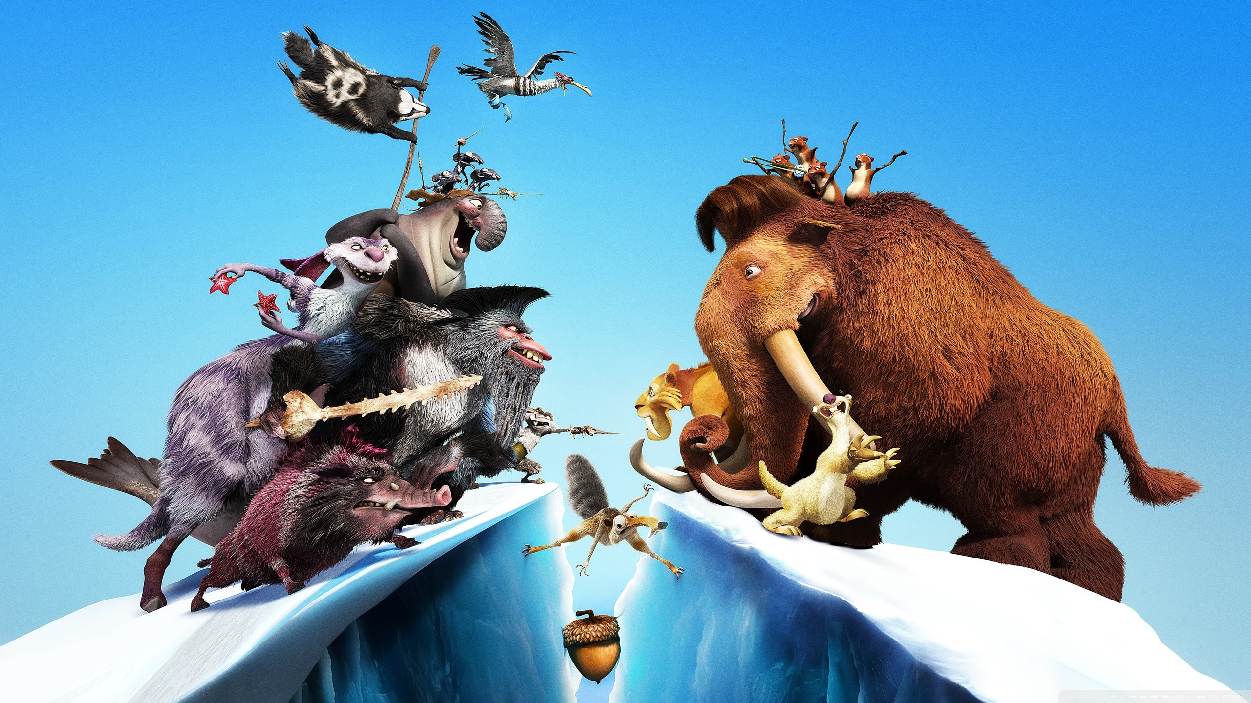 Ice Age: Continental Drift 4K UHD Wallpaper for UltraHD Desktop and TV, Smartphone and Tablet Devices