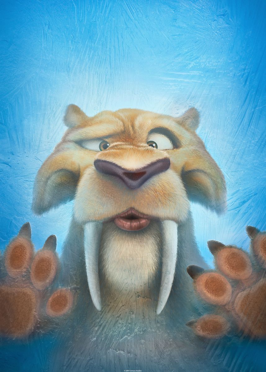 Diego's Kiss' Poster By Ice Age Displate