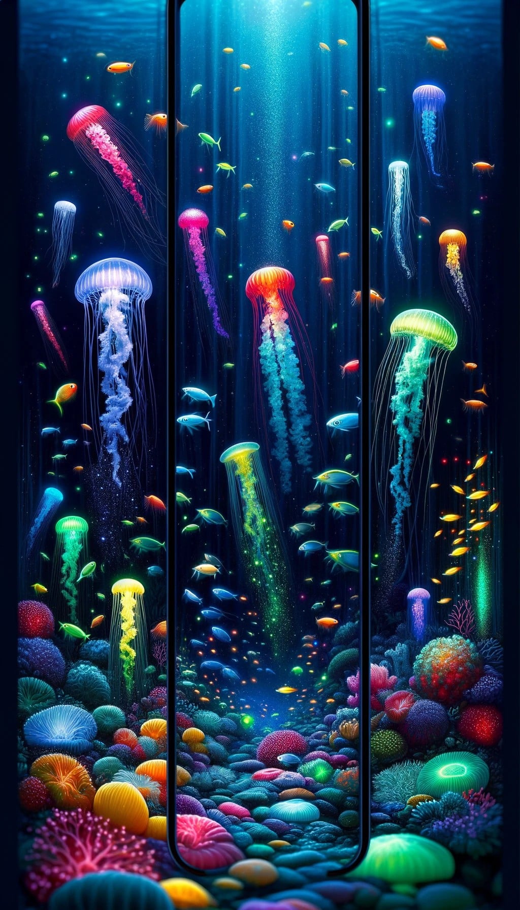Free AI (Dall E 3) Generated Deep Sea