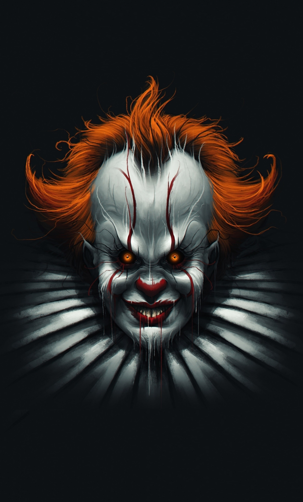 Download wallpaper 1280x2120 clown