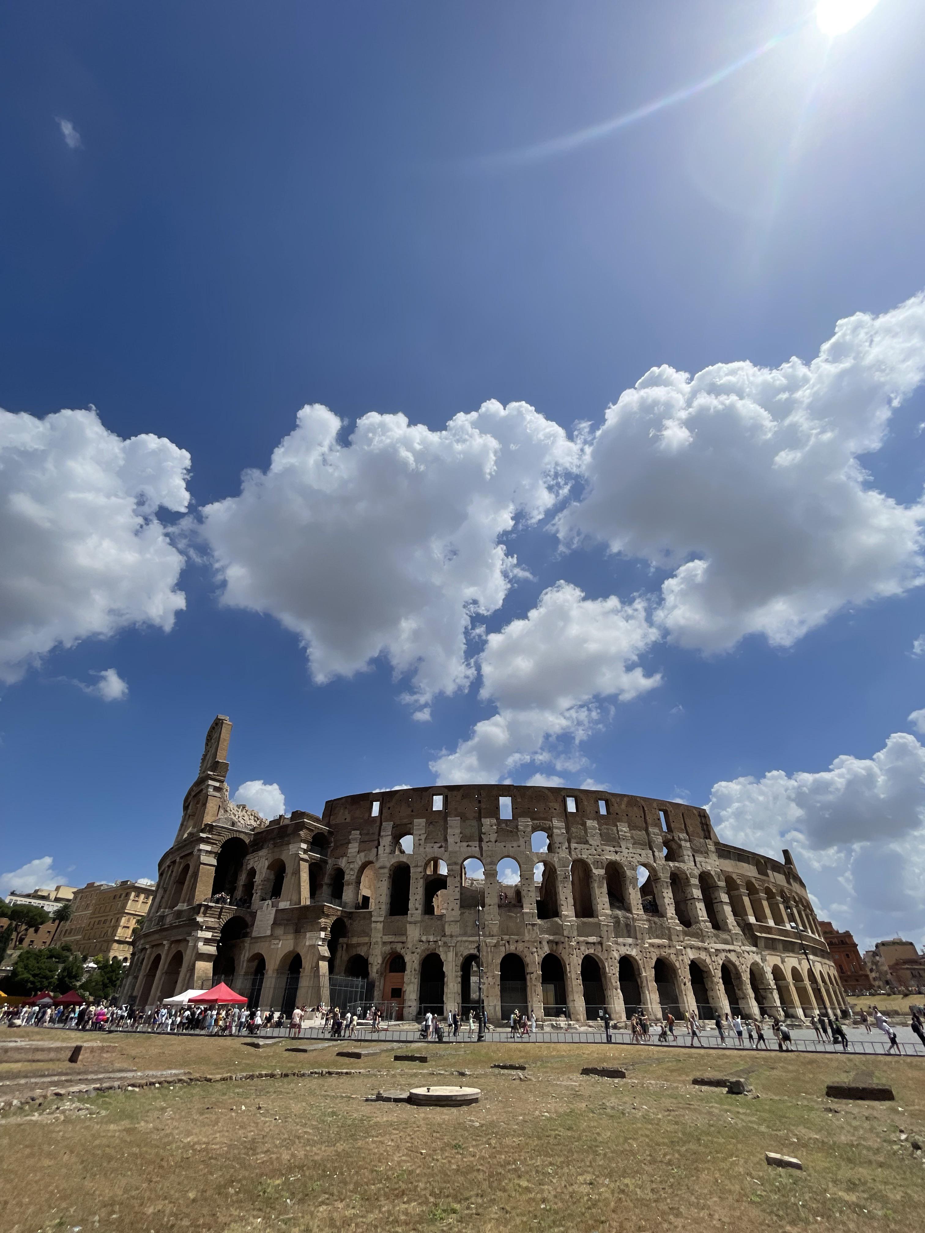I took this photo of colosseum during