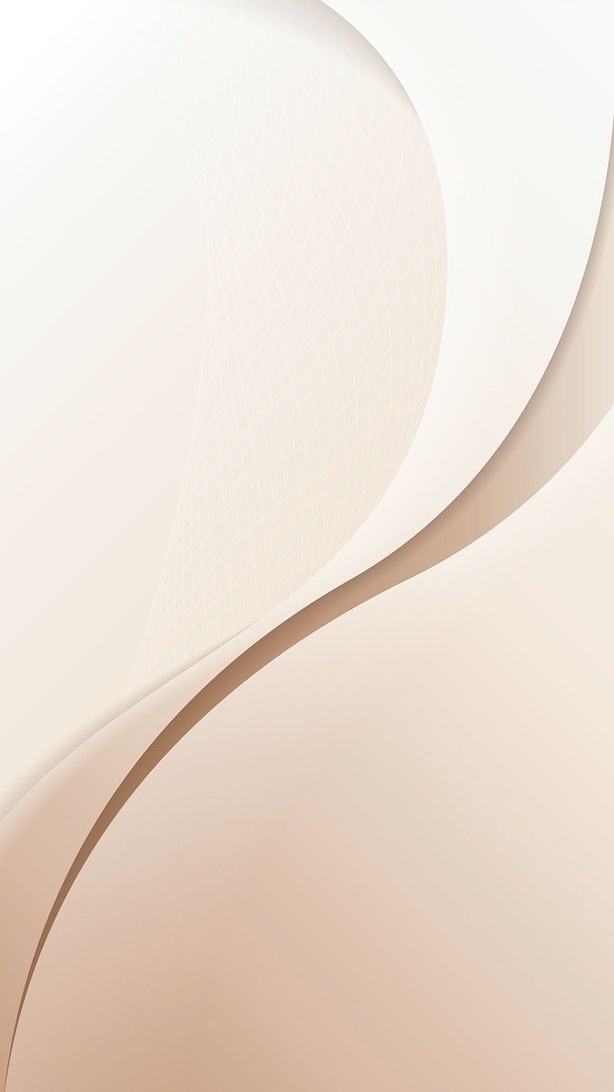 Beige abstract curved background mobile