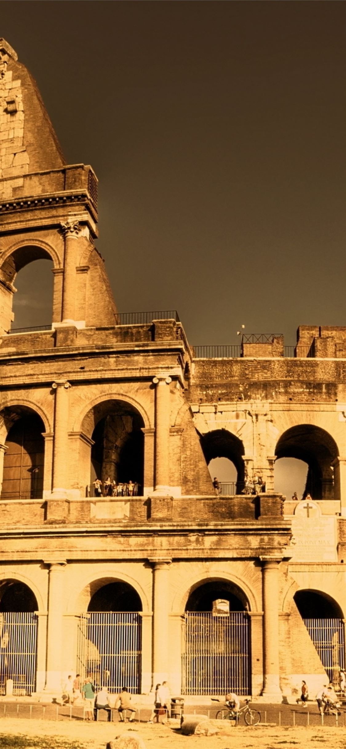 Colosseum of Rome iPhone X Wallpaper