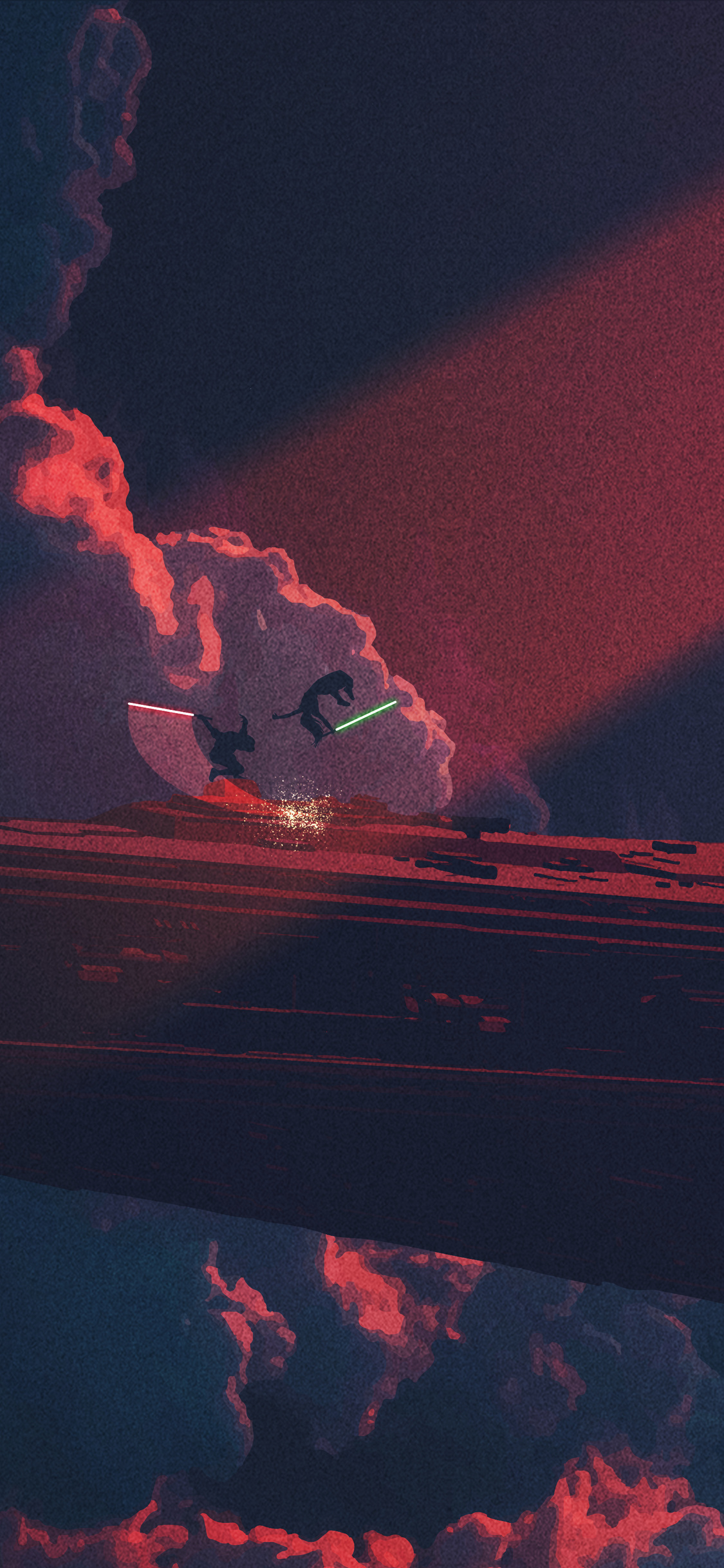 Star Destroyer Digital Art 5k iPhone XS