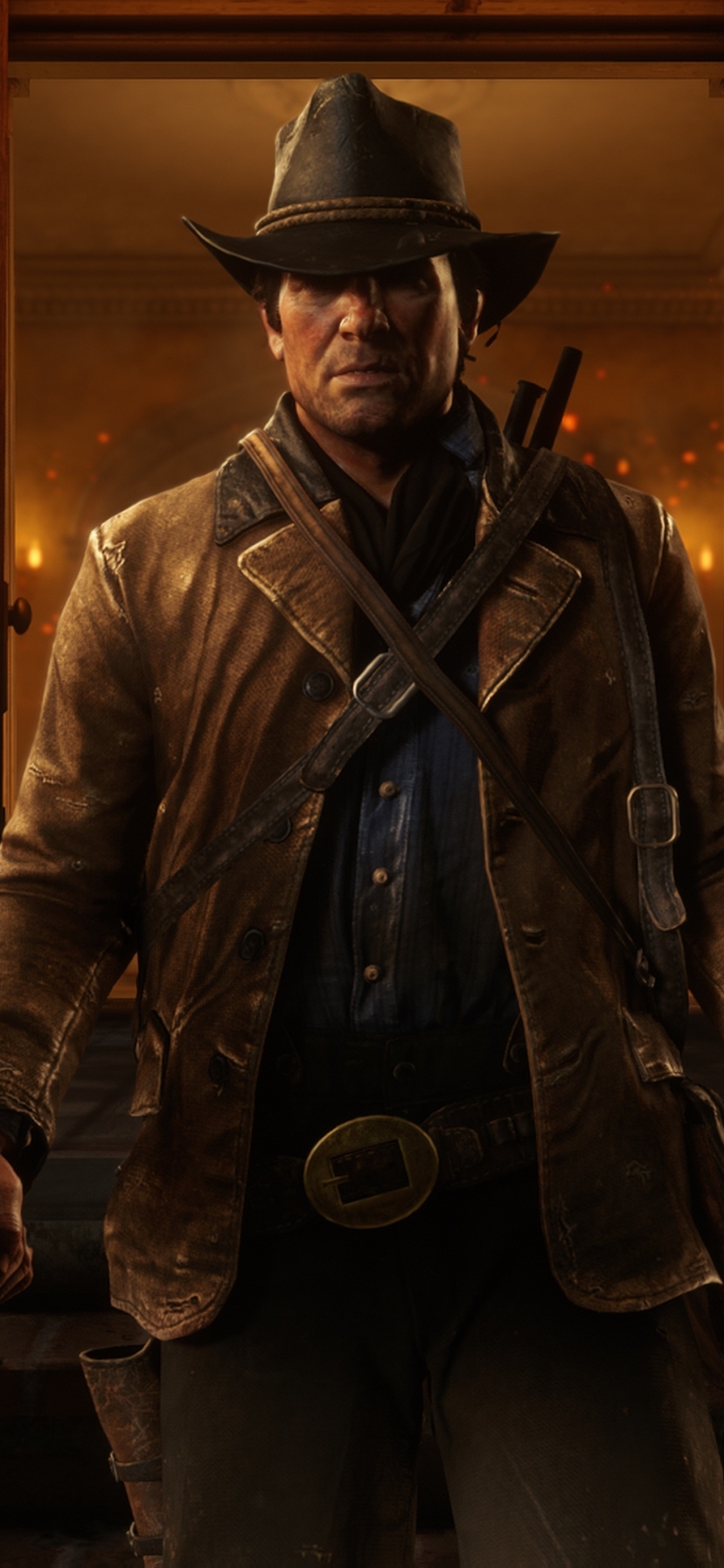 Arthur Morgan Phone Wallpaper