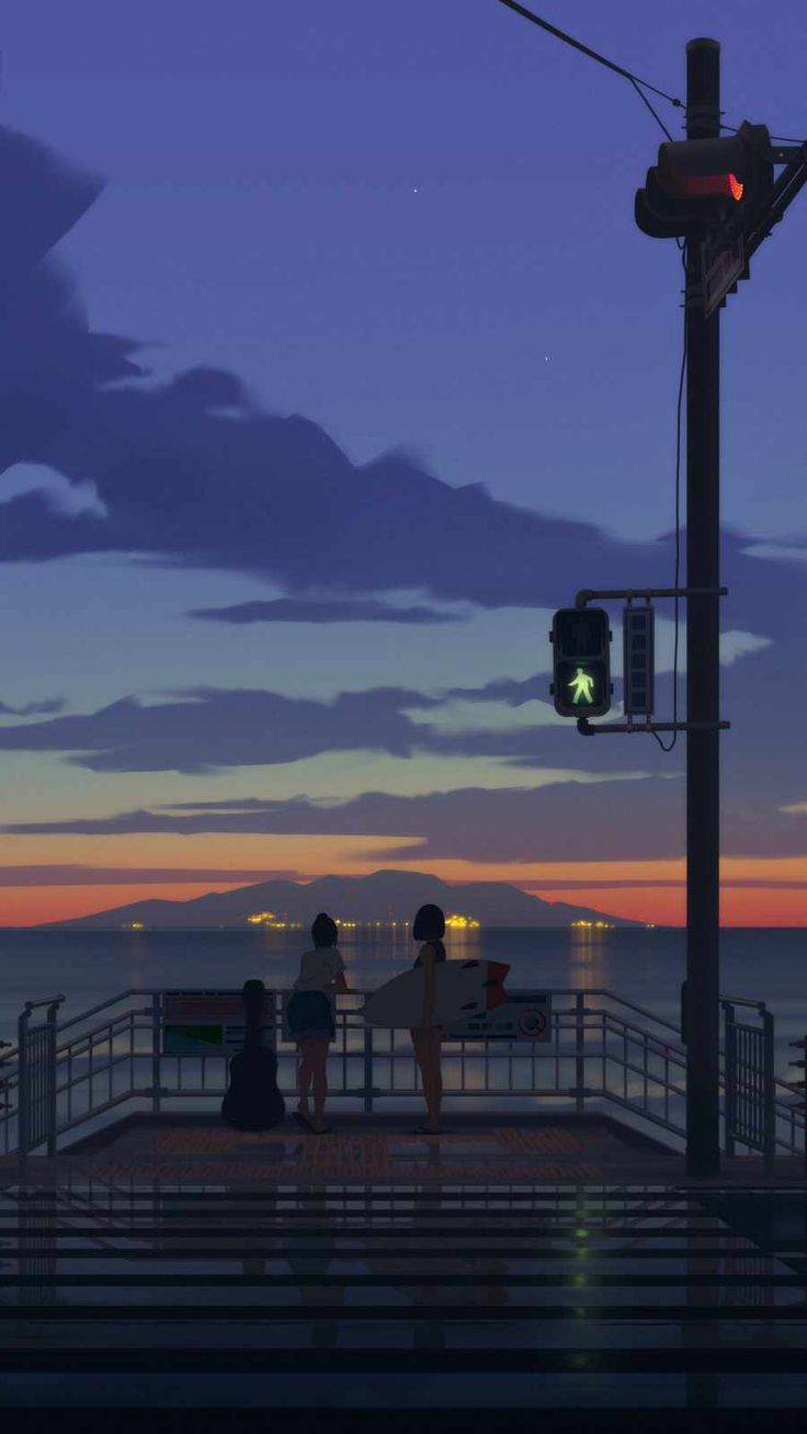Sunset Beach IPhone Wallpaper