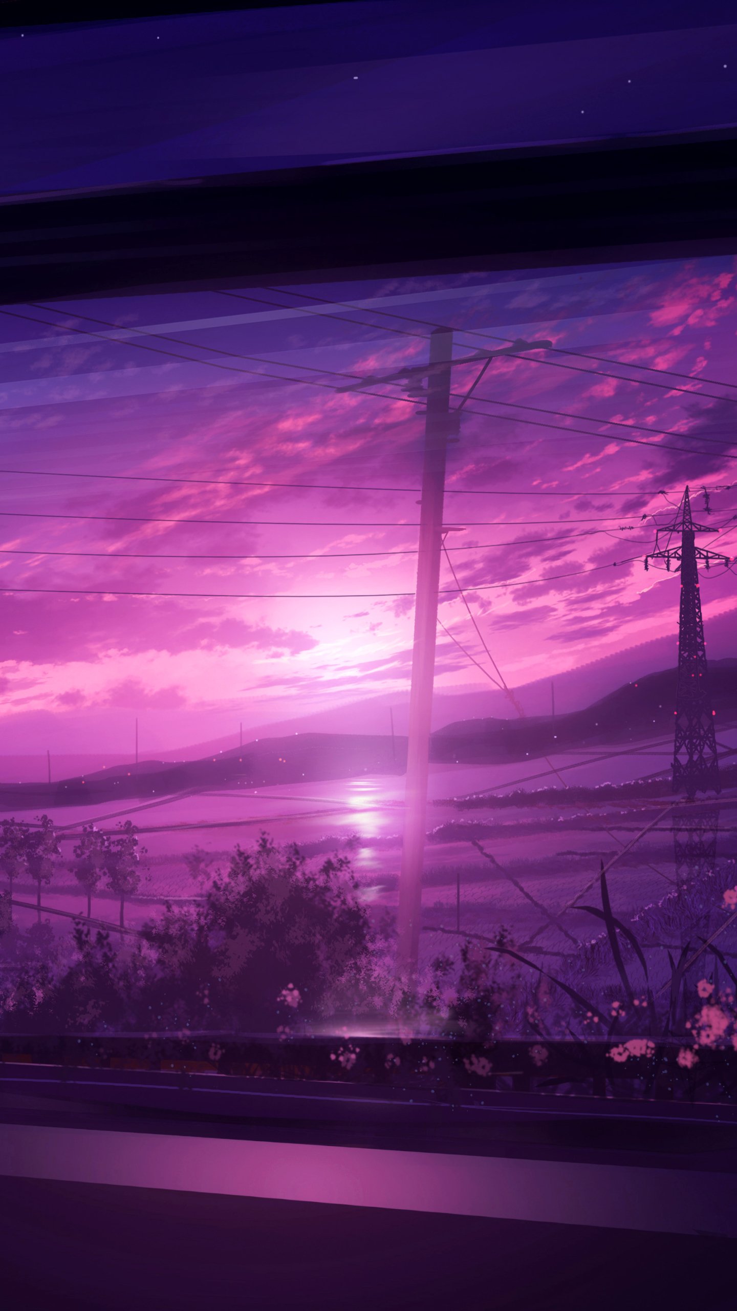 Download Landscape Power Line Scenery