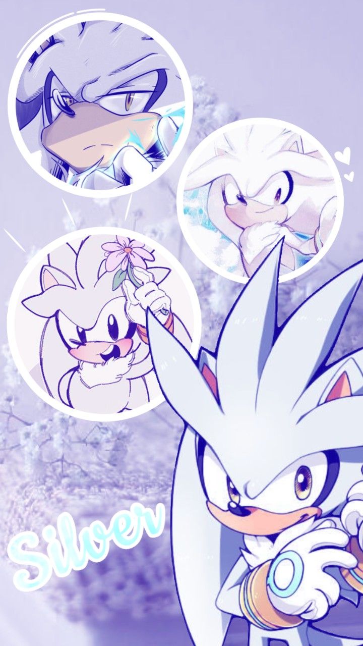 Silver the hedgehog wallpaper, Silver