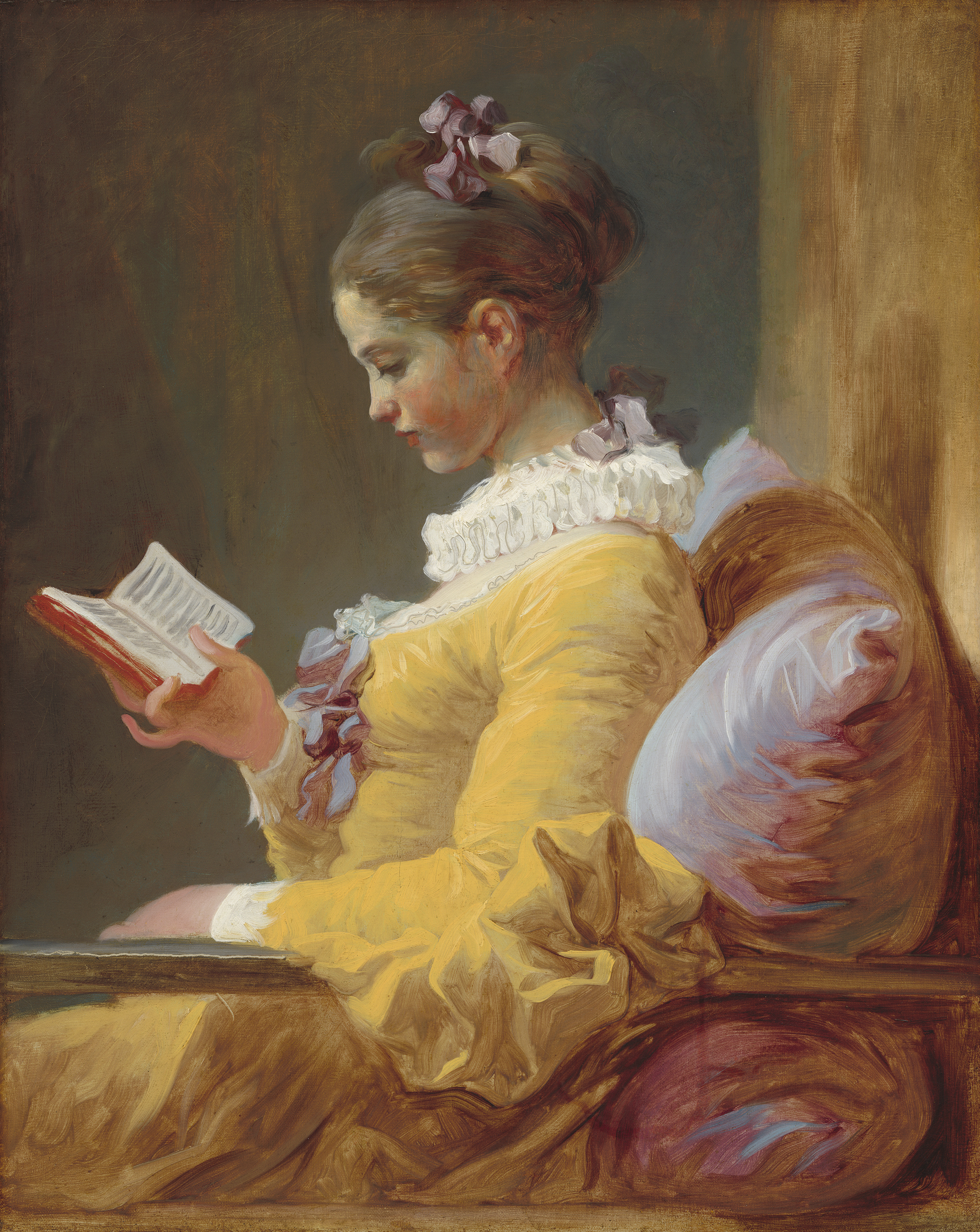Download Young Girl Reading