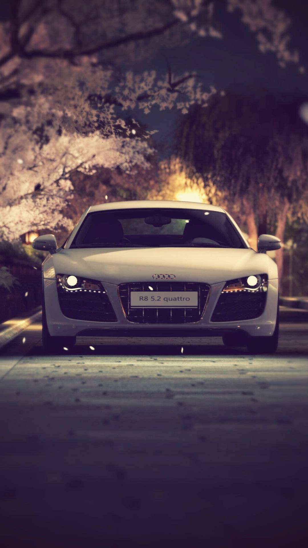 AUDI R8 HD iPhone Wallpaper