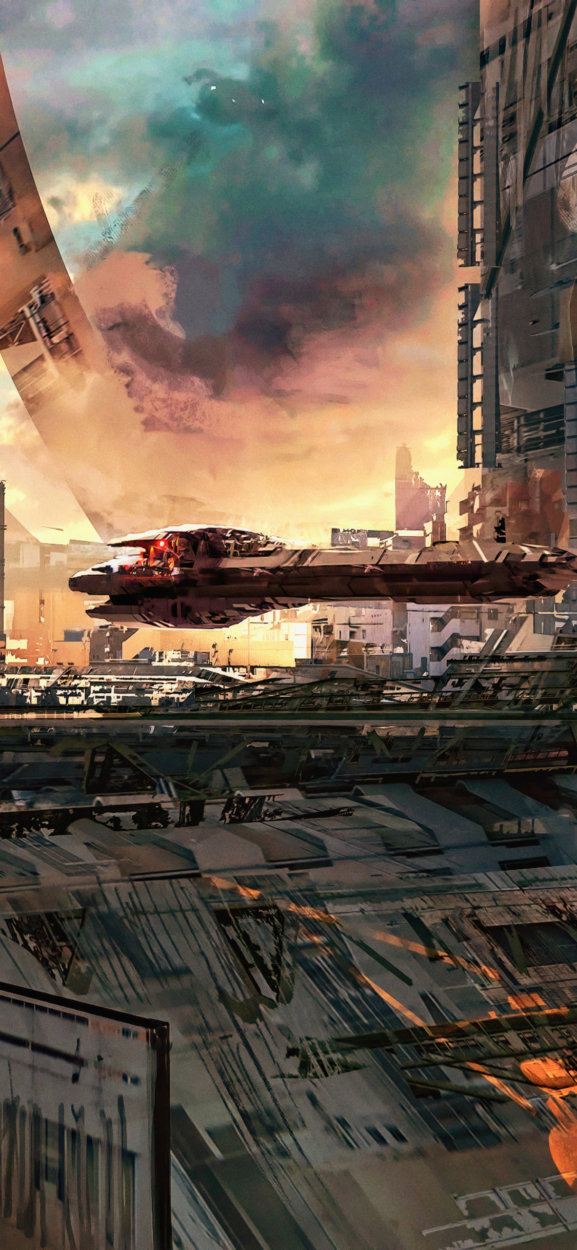 Spaceship 3D Science Fiction