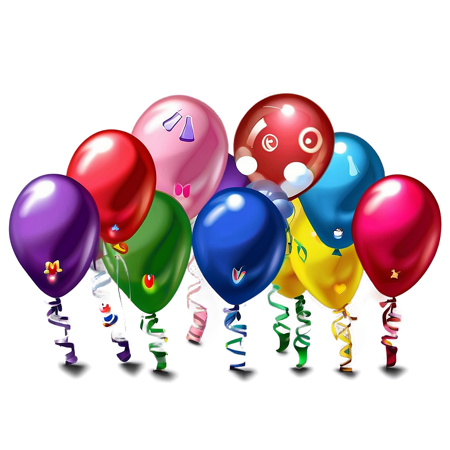Download Helium Balloons Png Bou93