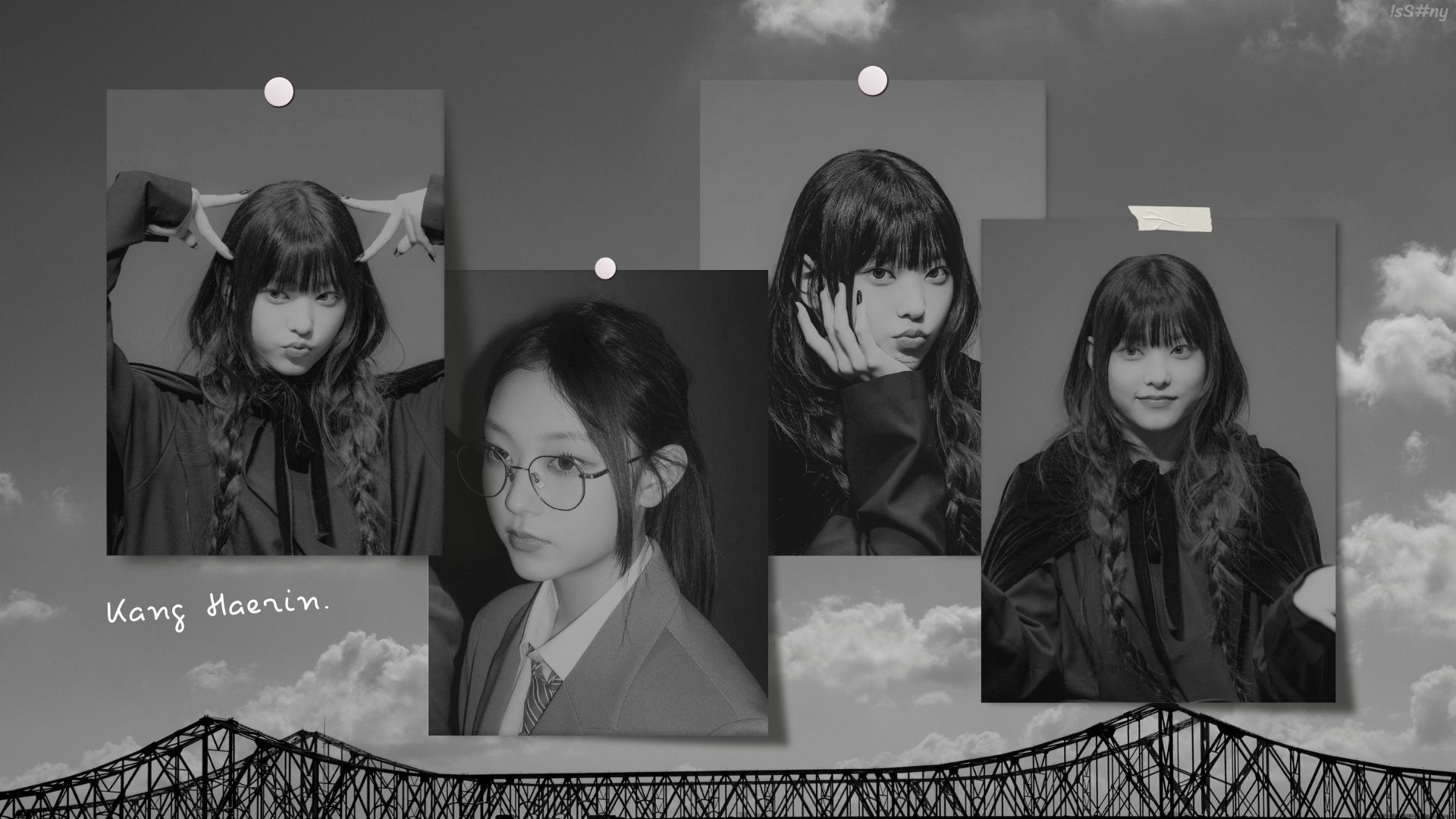 Haerin Desktop Wallpaper