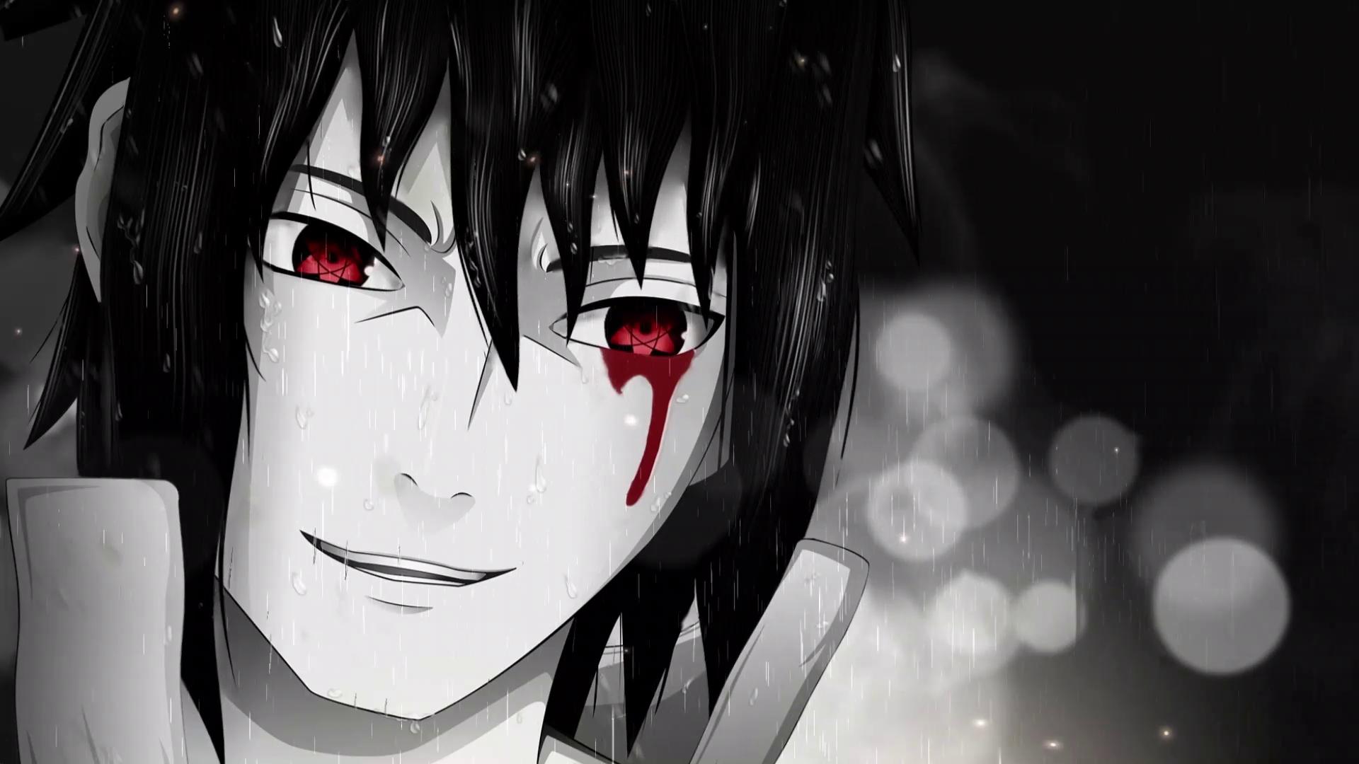 Sasuke Uchiha Rainy Night Live Wallpaper