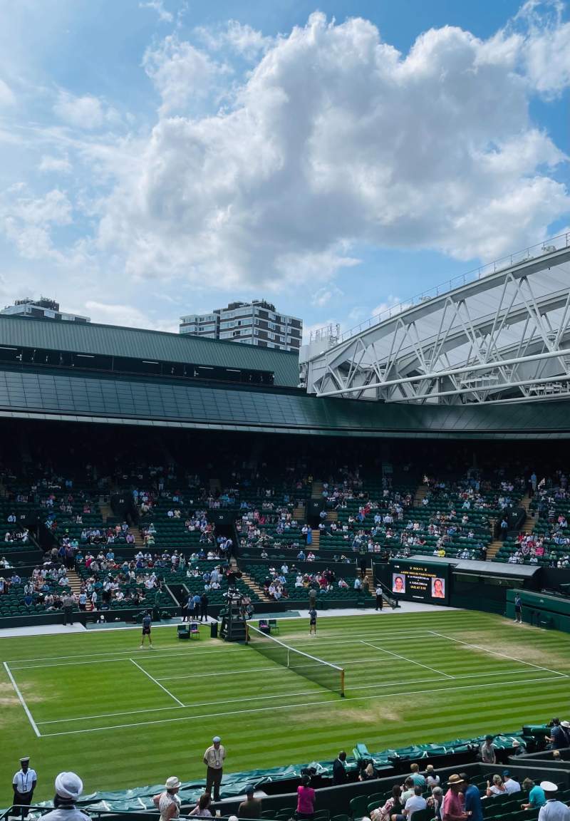 Photos at Wimbledon, Court No. 1