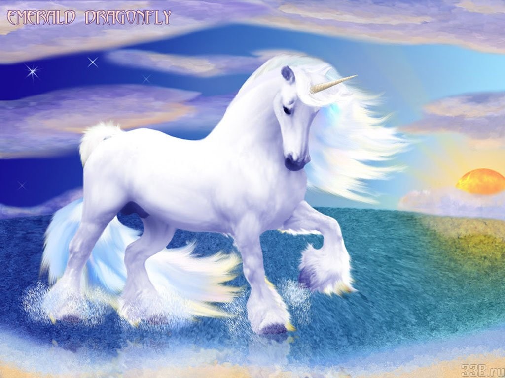 Wallpaper Unicorns Fantasy Magical animals