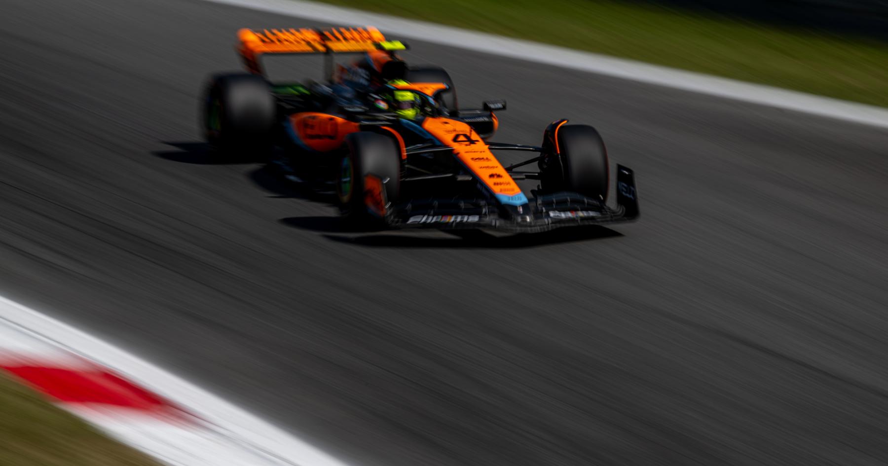 Norris provides worrying McLaren Monza