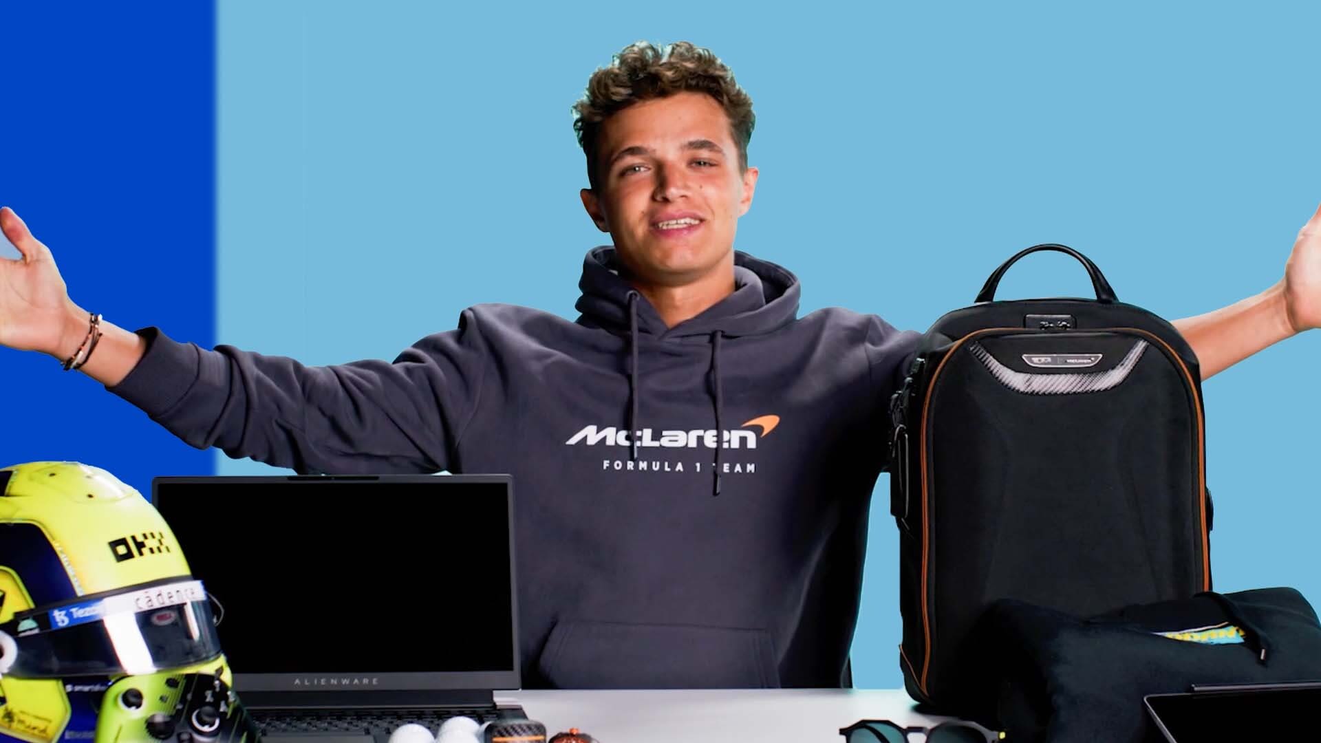 Watch 10 Things F1 Driver Lando Norris