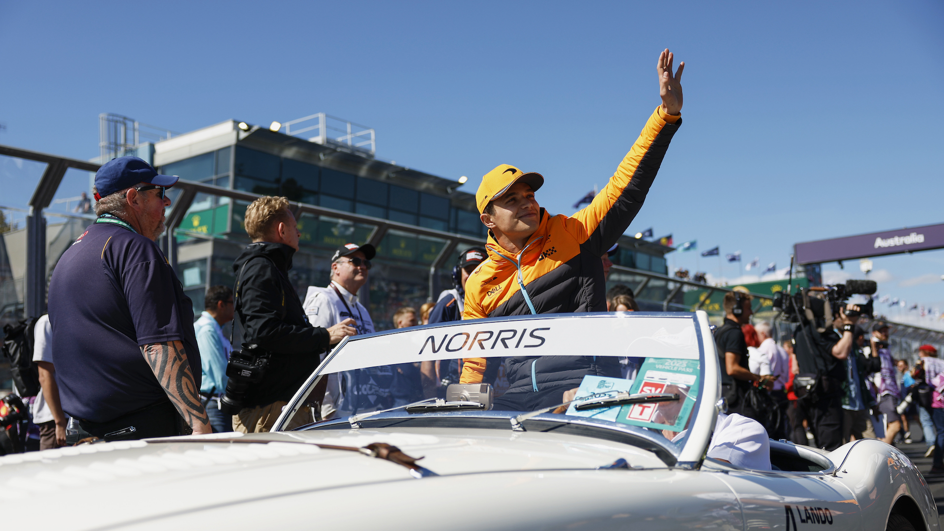 Superstar Driver Lando Norris