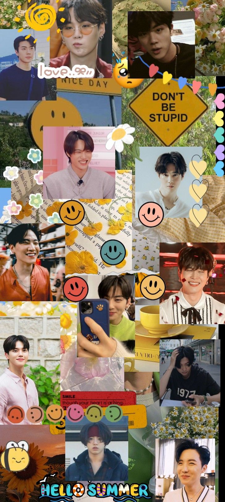 kpop summer aesthetic wallpaper