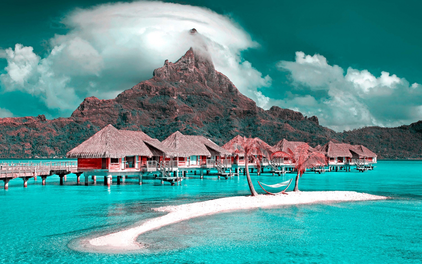 Download wallpaper 1440x900 mountains