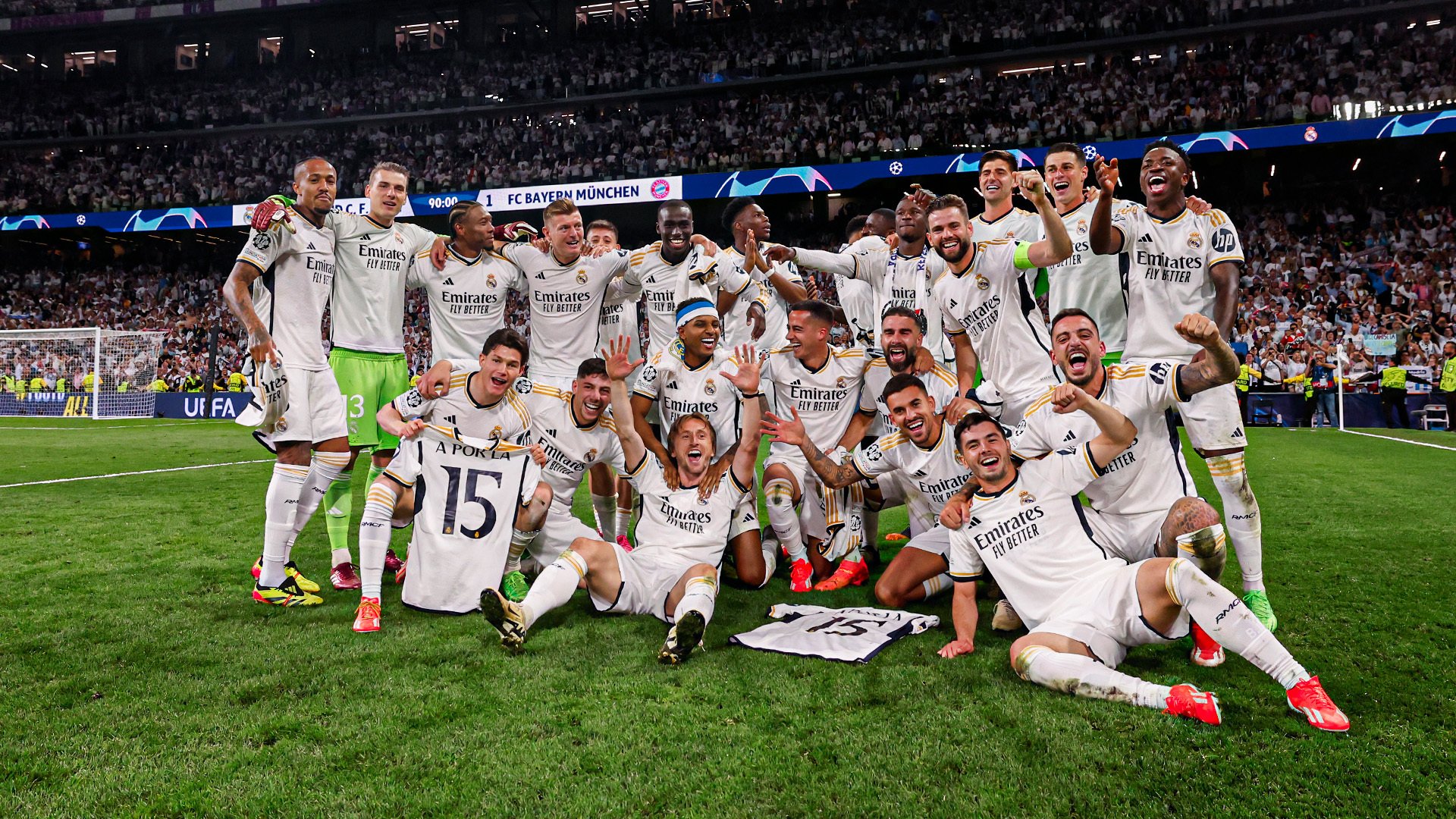 Real Madrid C.F. Champions 2024 Wallpapers - Wallpaper Cave