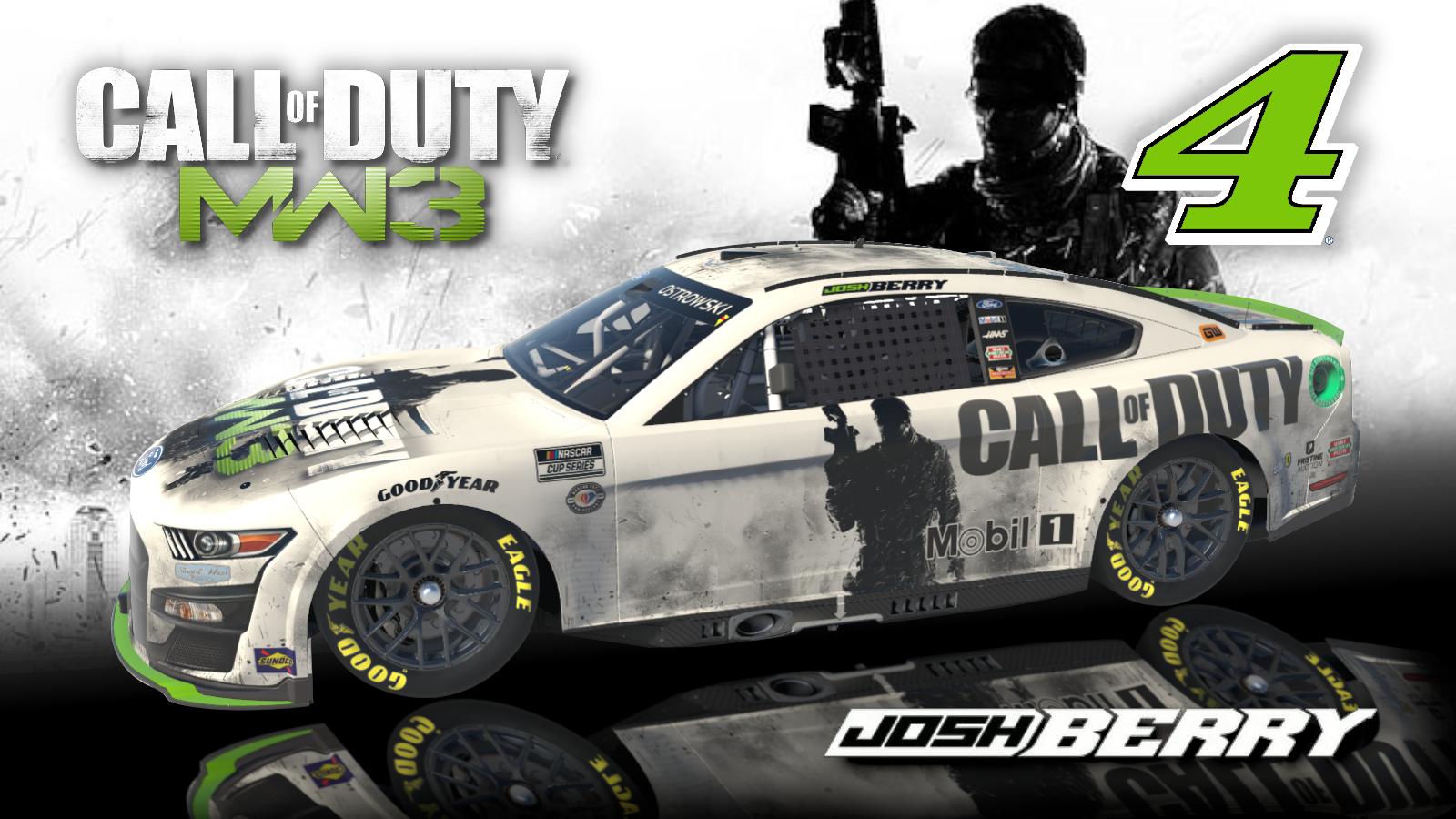 NO# Josh Berry 2024 MW3 Mustang