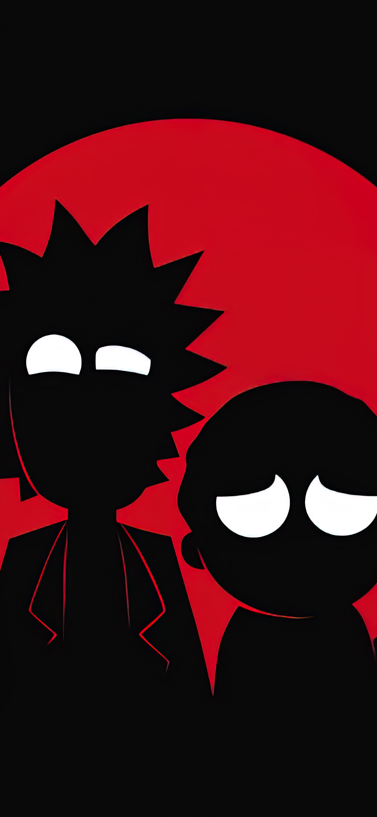 Rick and Morty Wallpaper 4K, AMOLED