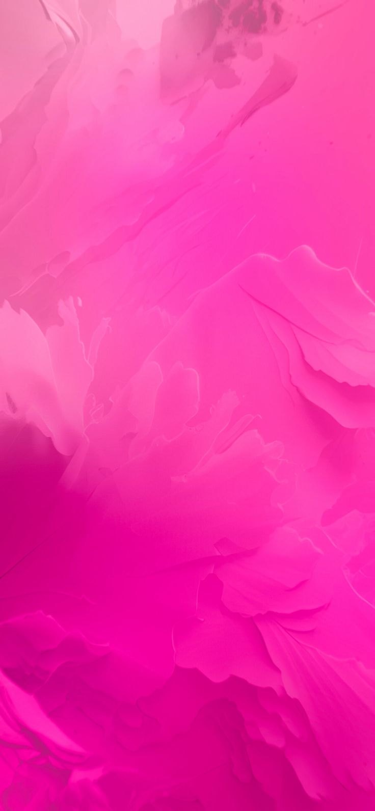 Abstract Peony Petals Hot Pink Wallpaper