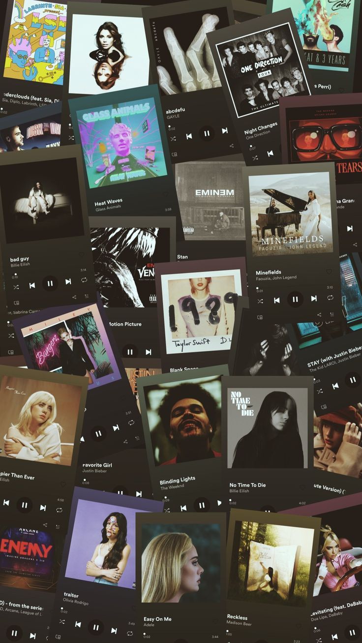 Wallpaper Spotify music. Идеи картины