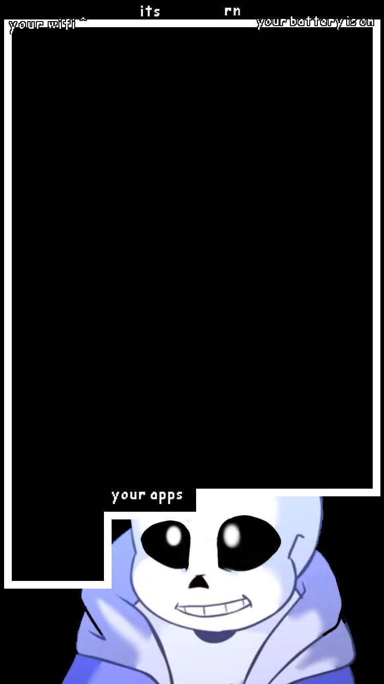 Sans wallpaper for iPhone 8