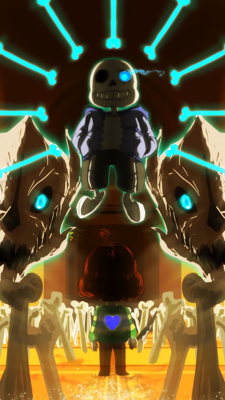 Download Sans (Undertale) wallpaper