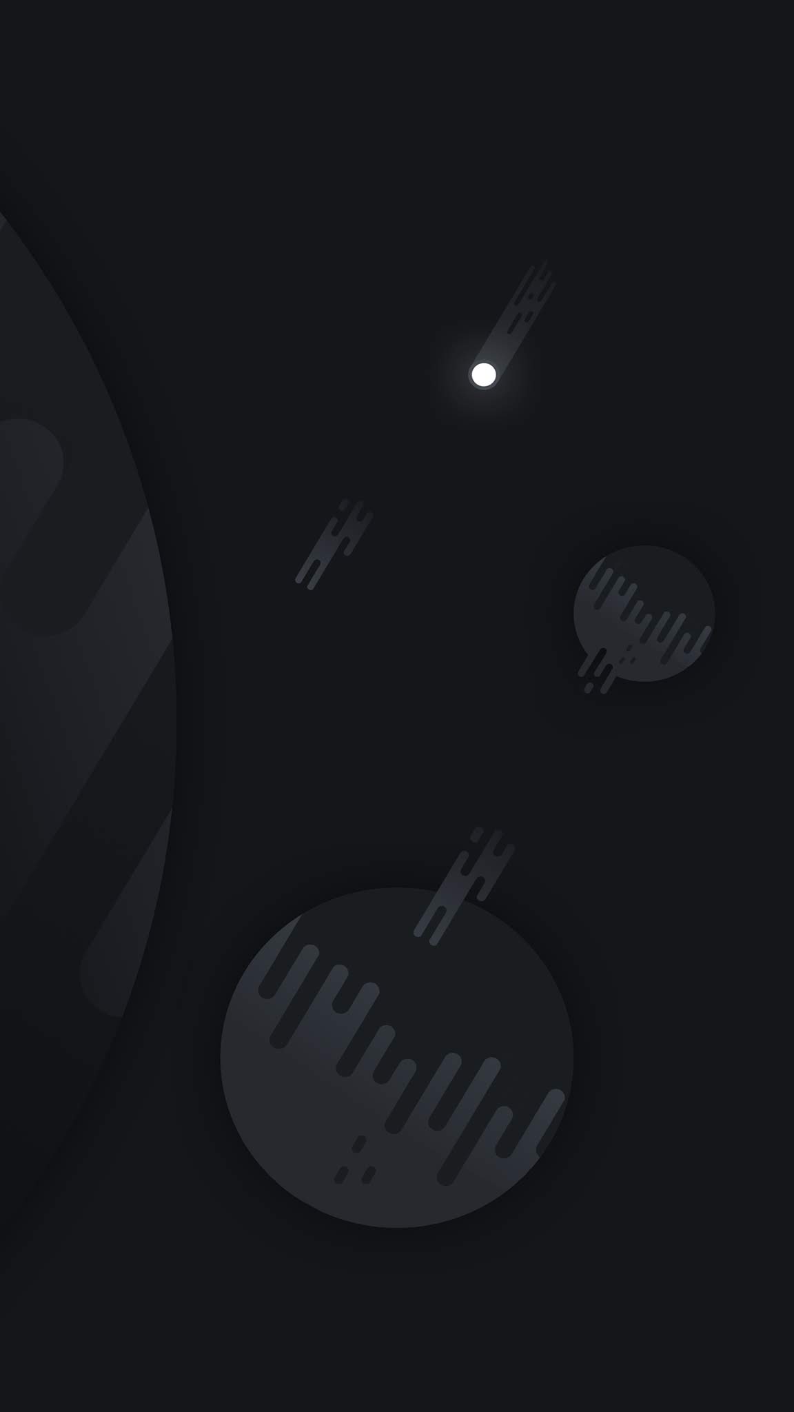 BLACK AND GREY FLAT PHONE WALLPAPERS