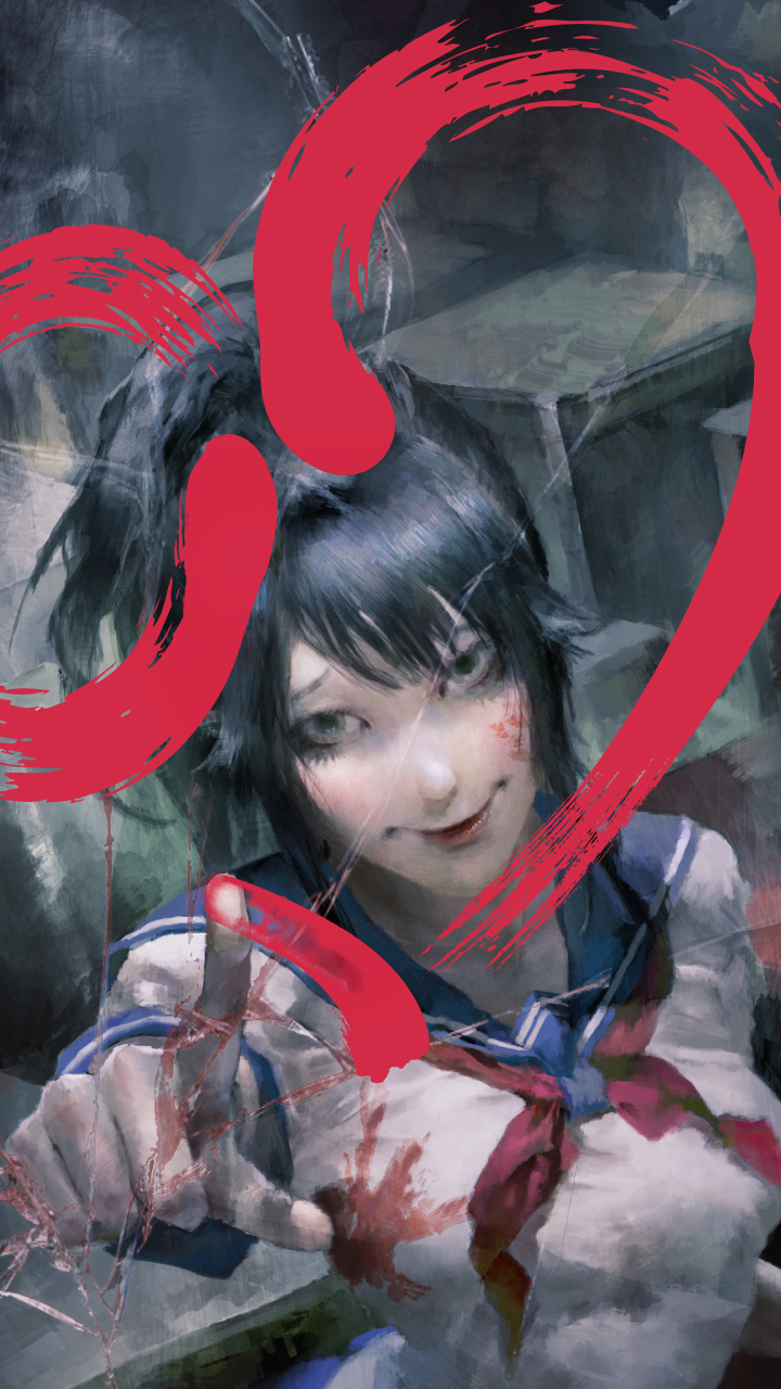 Yandere Simulator Phone Wallpaper