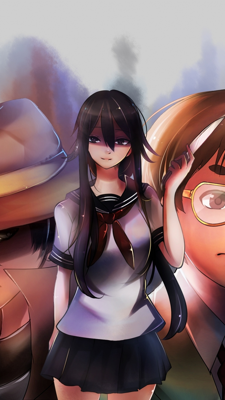 Download wallpaper 750x1334 yandere