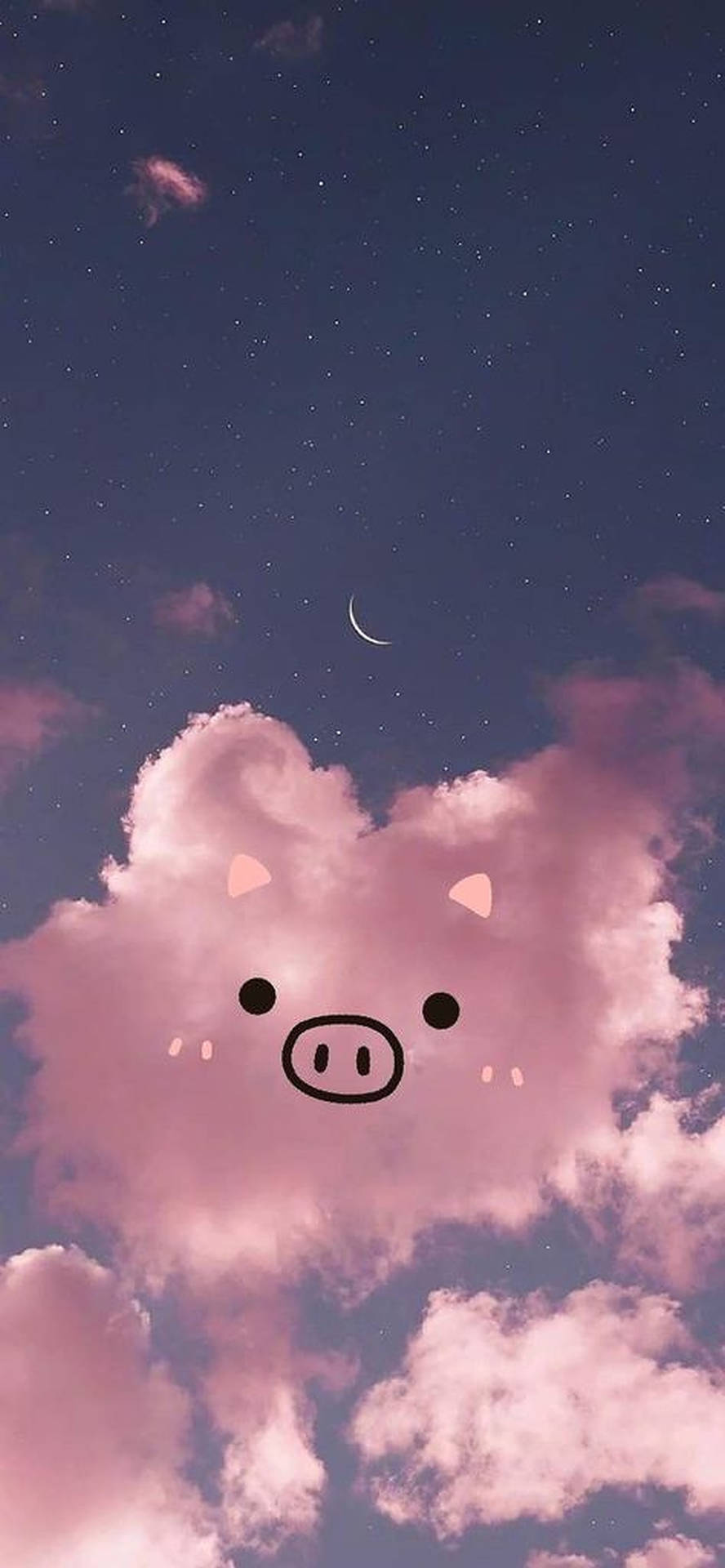 Free Cute Pig HD Wallpaper