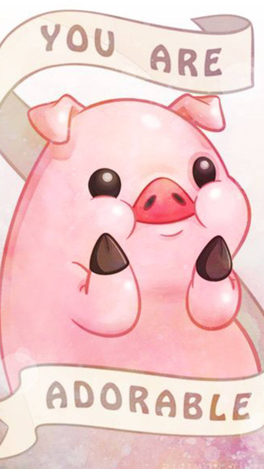 Cute Pig Wallpaper