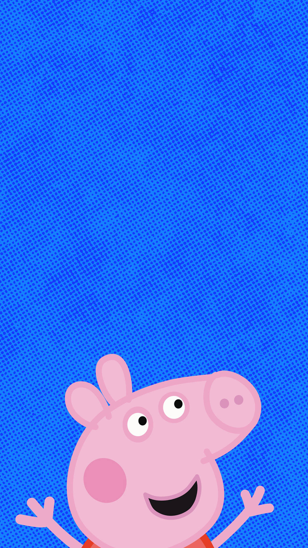 Download Peppa Pig Phone Happy Blue