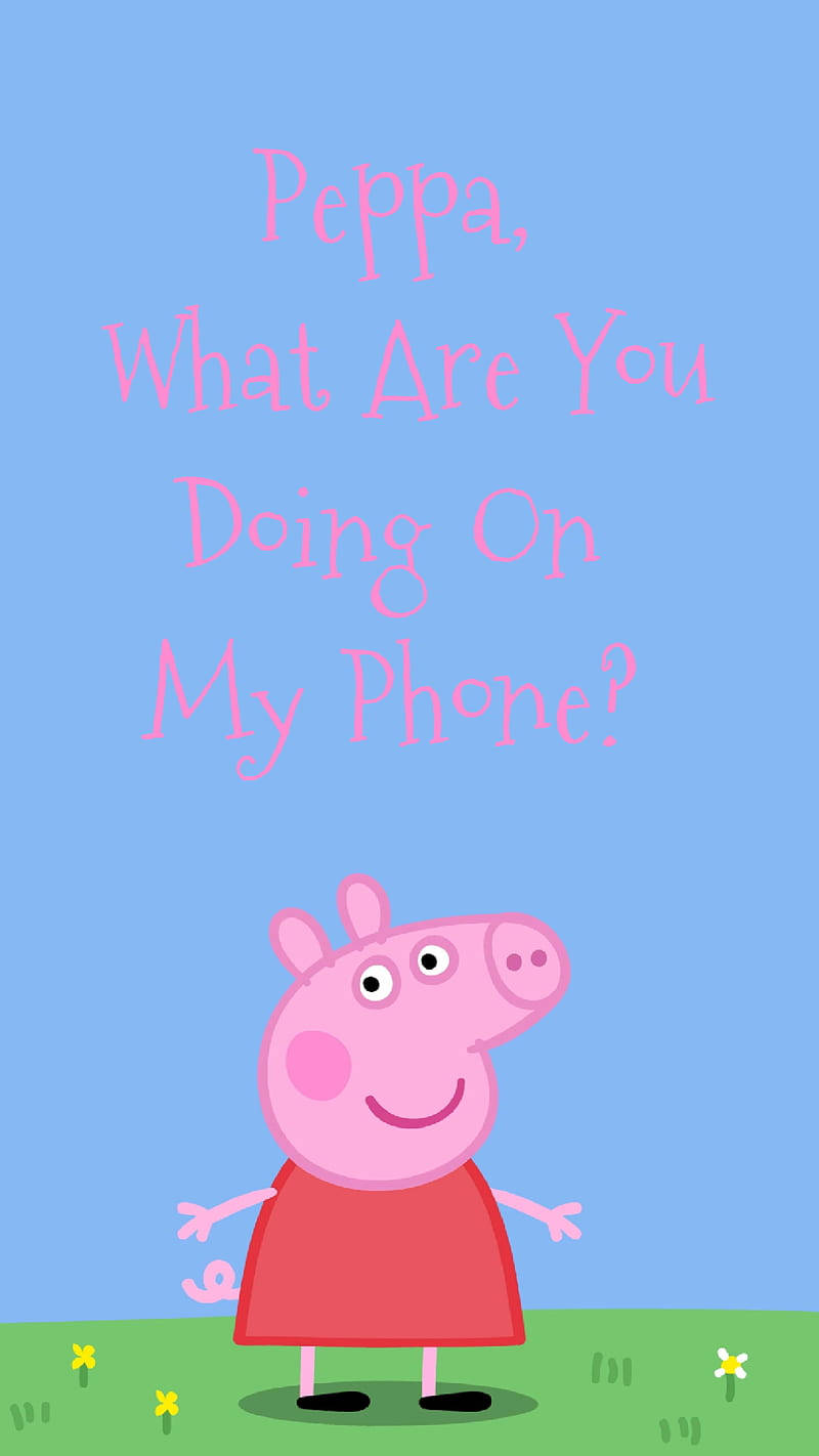 Download Peppa Pig iPhone What Are You