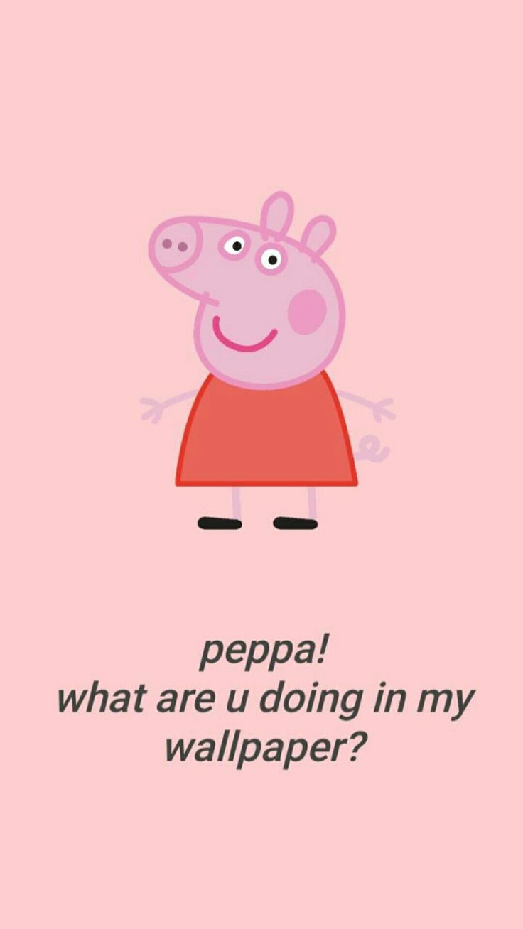 Peppa pig wallpaper, Pig wallpaper, Peppa