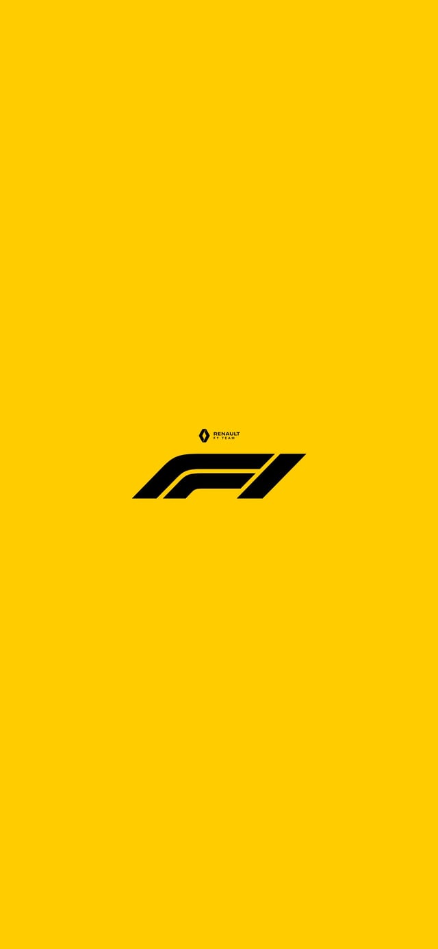 Made some clean F1 phone wallpaper. HD