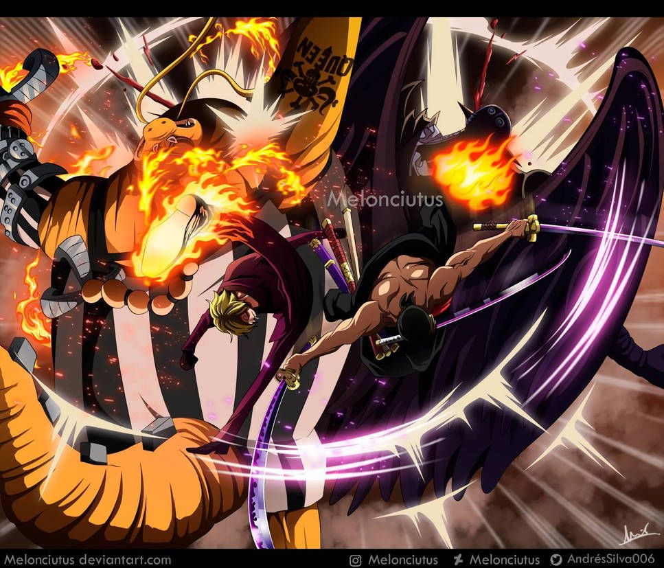 One Piece 1022 Sanji Vs King