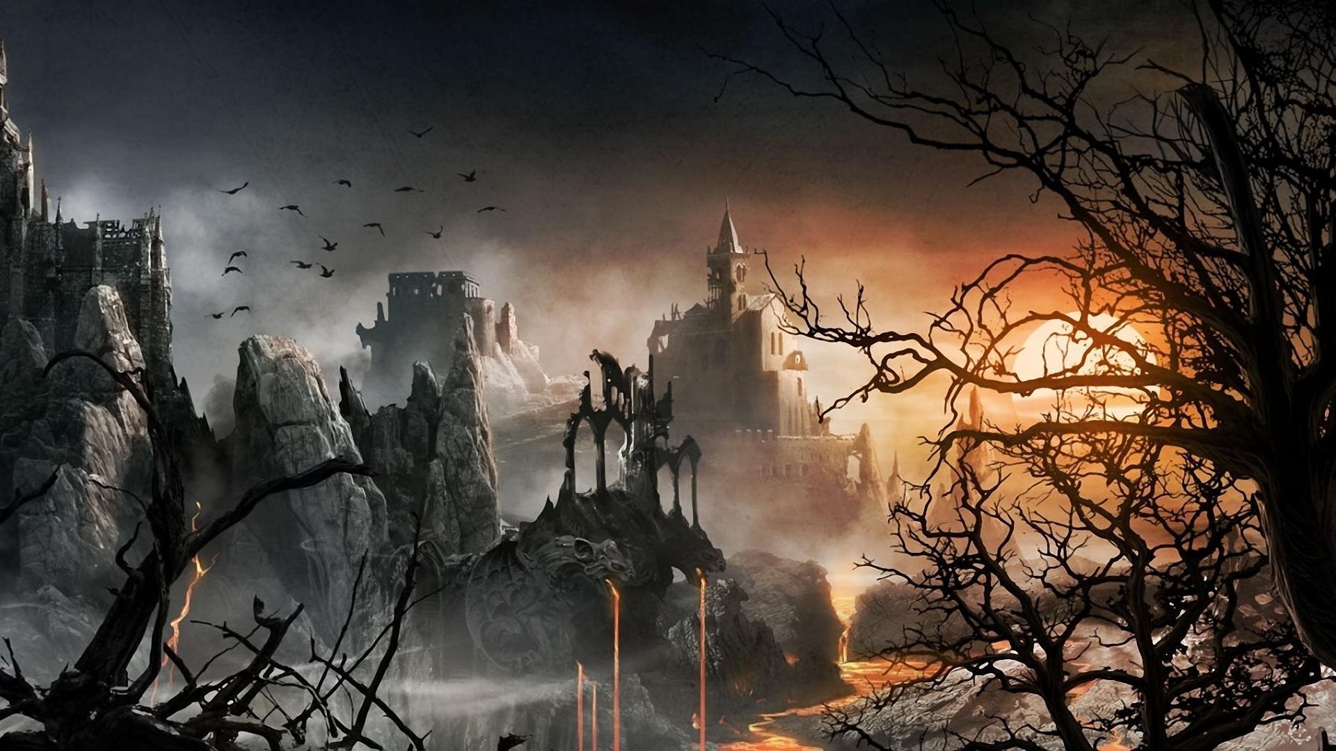 Dark Castle Live Wallpaper APK