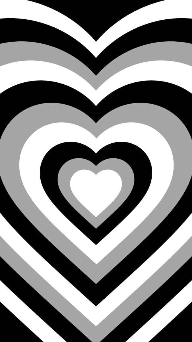 Black Heart iPhone Wallpaper