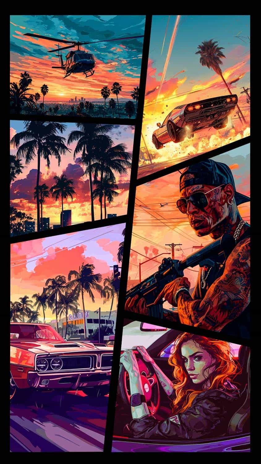 GTA 6 Characters. Cool
