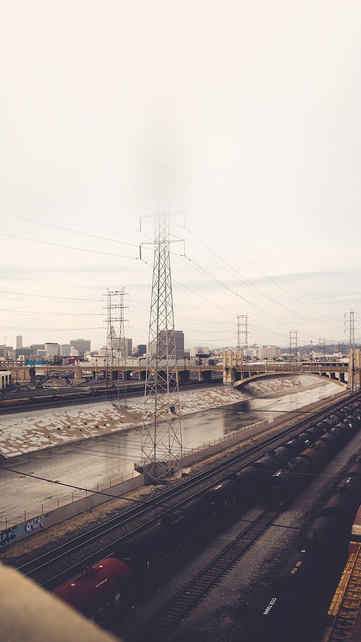 Los Angeles Railroad Station City