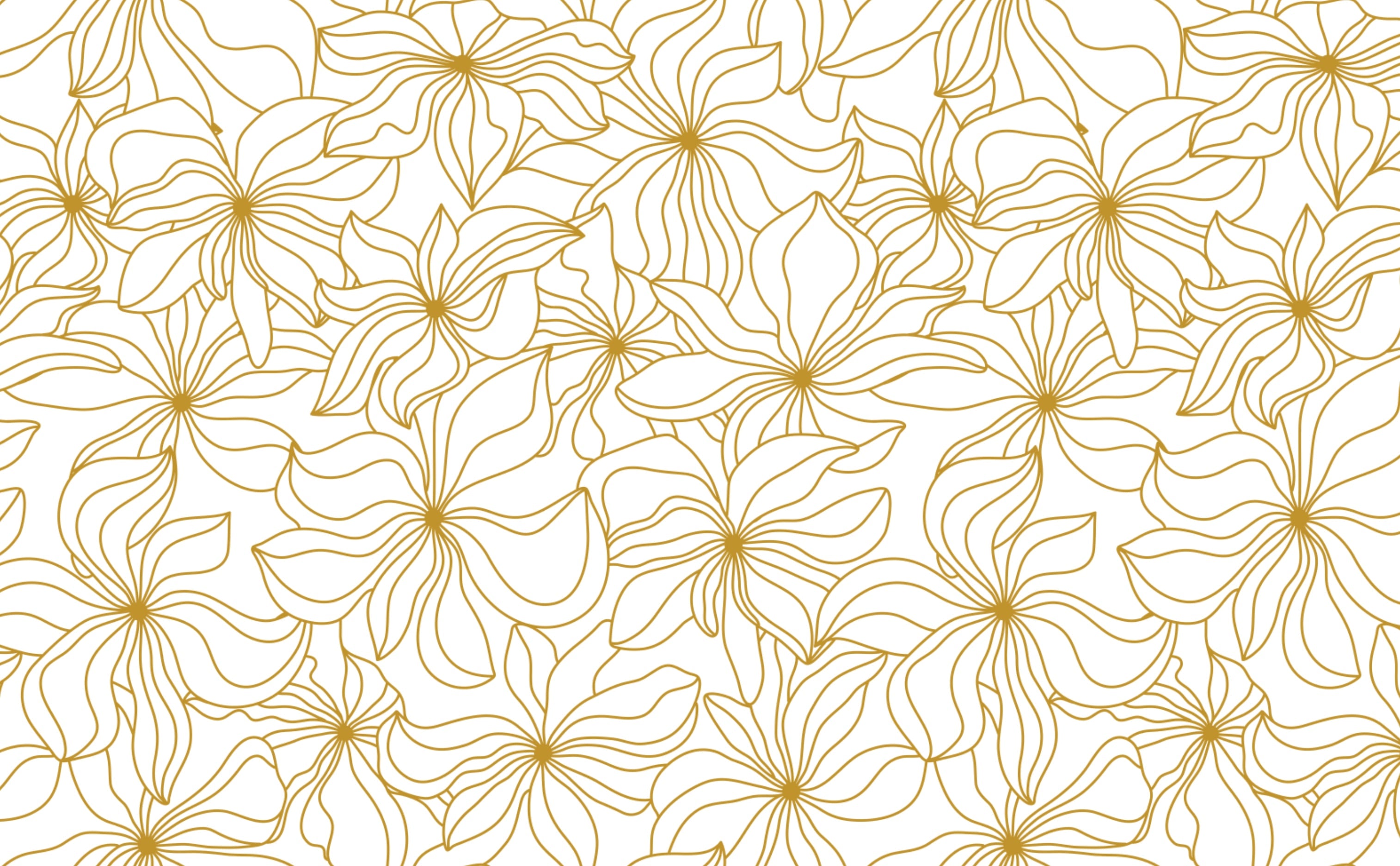 Floral Pattern Wallpaper for Walls