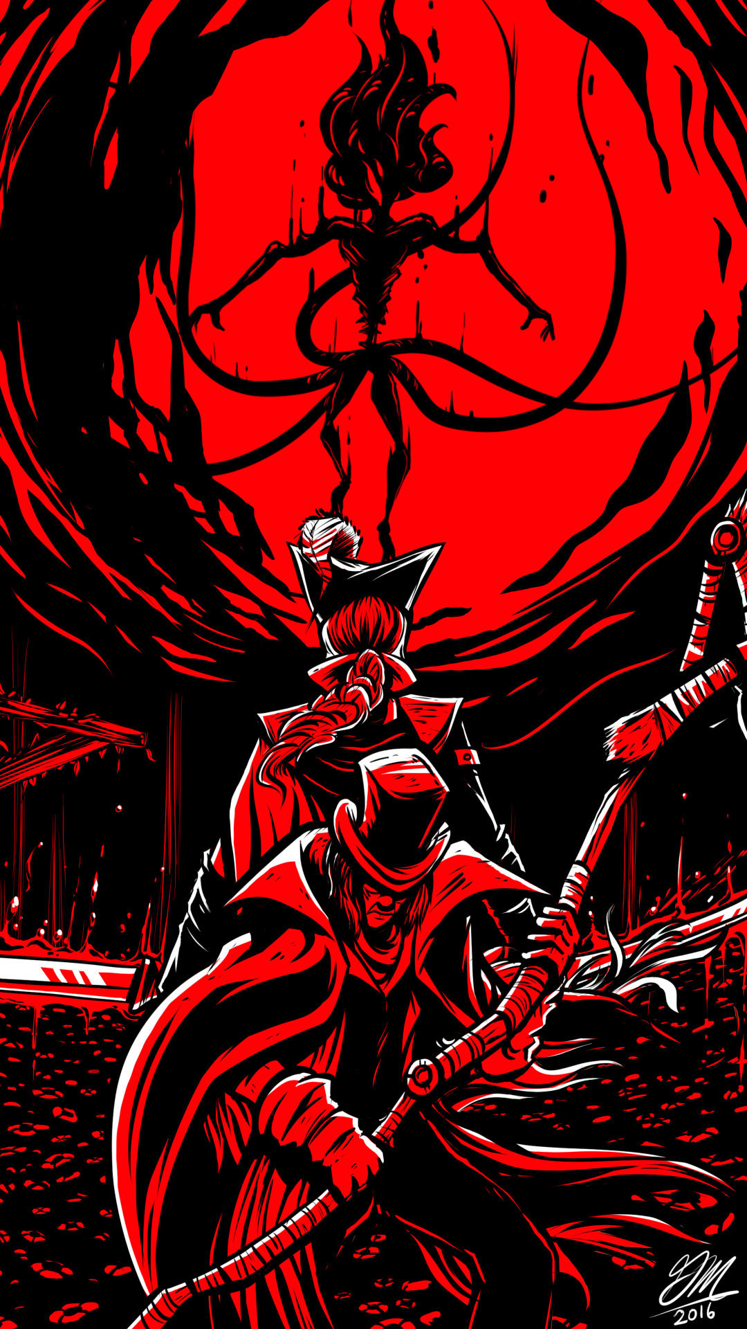 Bloodborne, Maria, and