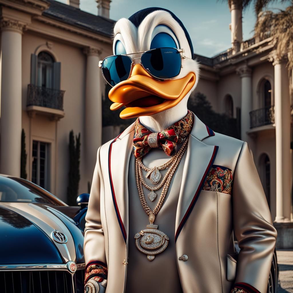 Donald Duck Drip Wallpapers - Wallpaper Cave