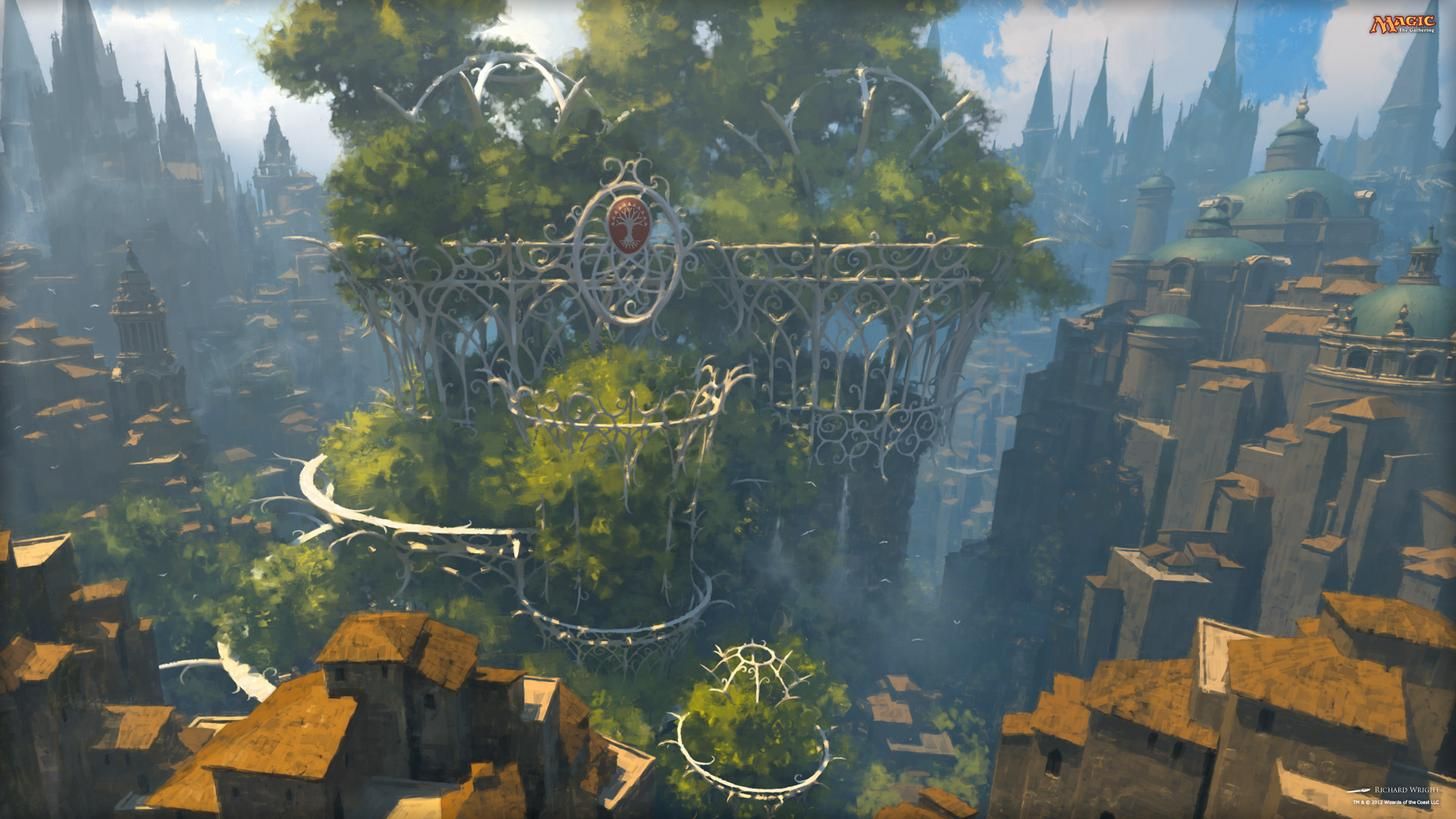 The city of Ravnica. Best background